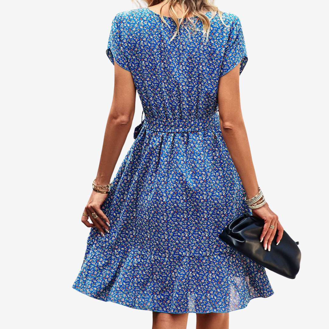 Violette™ Midi à Imprimé Fleuri