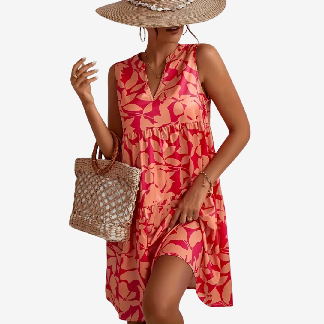 Violette™ Midi Évasée Fleurie