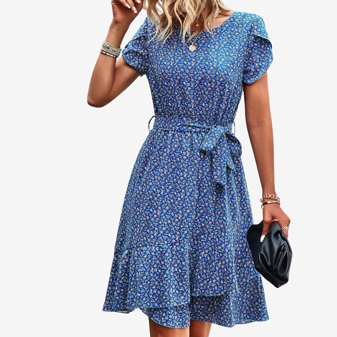 Violette™ Midi à Imprimé Fleuri