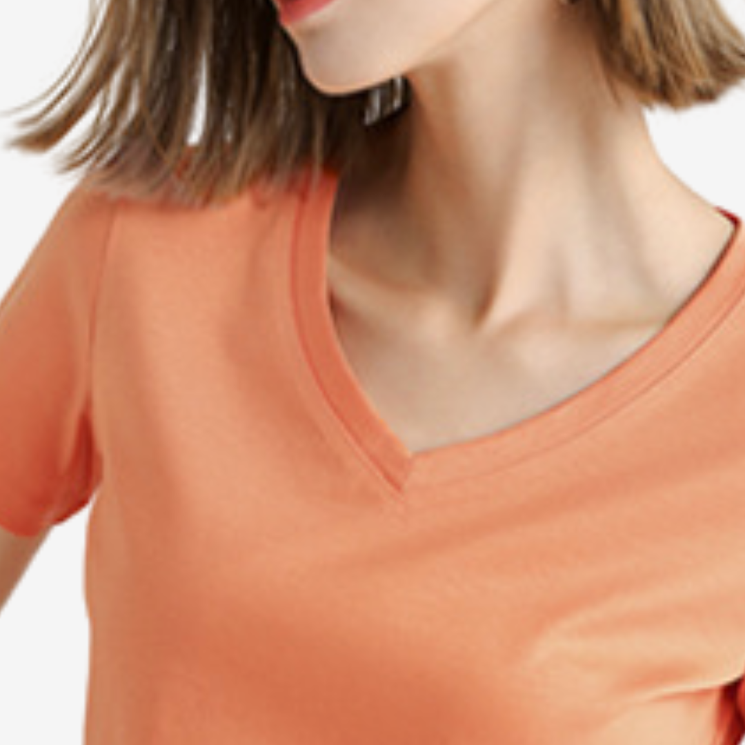 Violette™ Col V Élégant