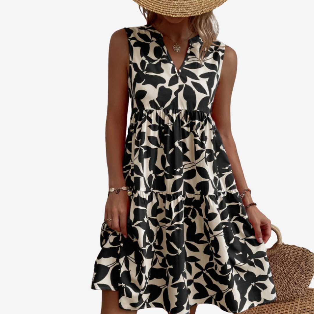 Violette™ Midi à Motifs Feuillus