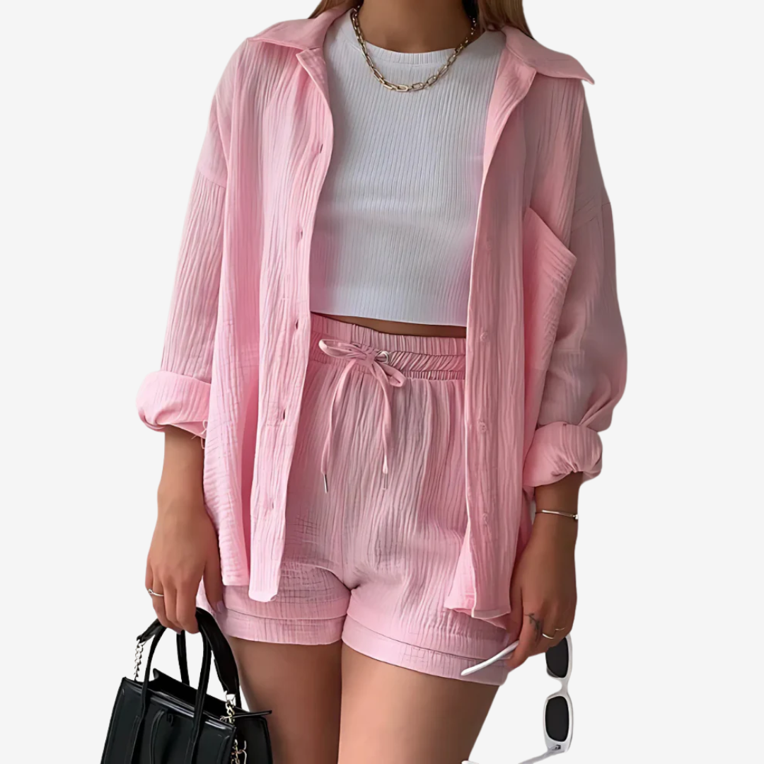 Violette™ Ensemble Léger Décontracté
