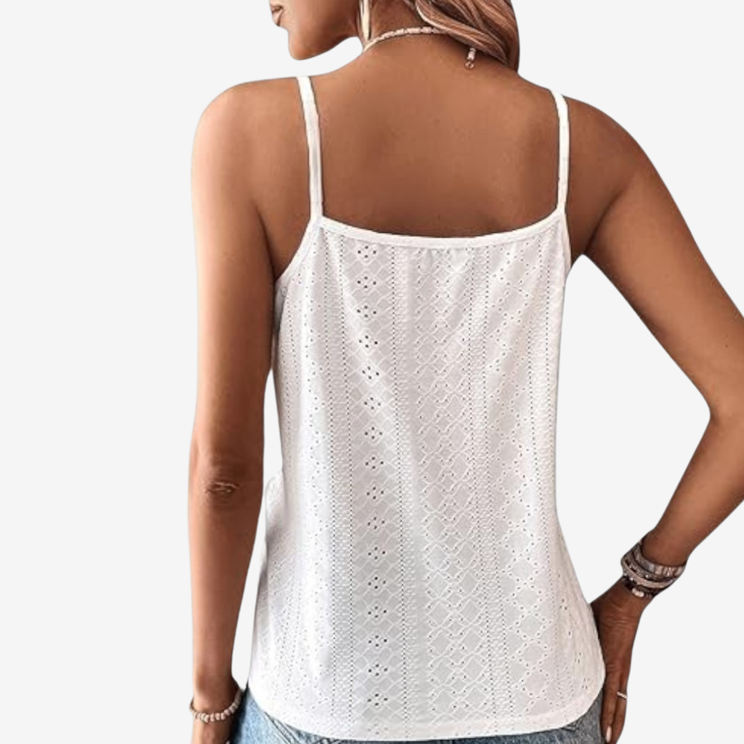 Violette™ Top Stylé à Col en V