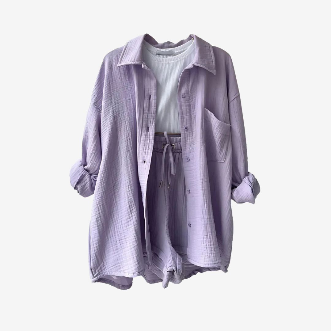 Violette™ Ensemble Léger Décontracté