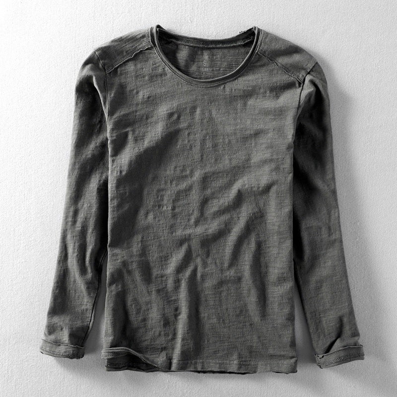 T-shirt à manches longues en coton