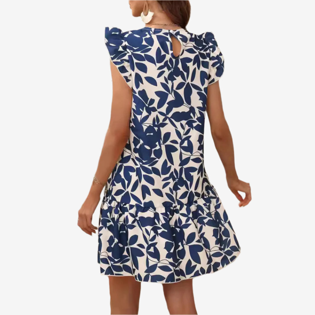 Violette™ Robe Feuilles Fraîches