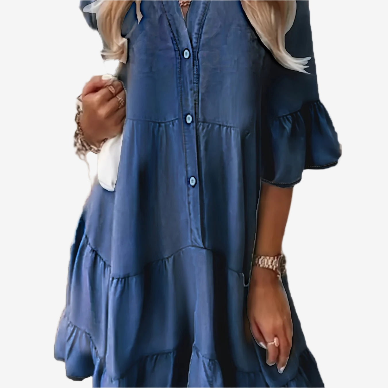 Violette™ Tunique Bleue