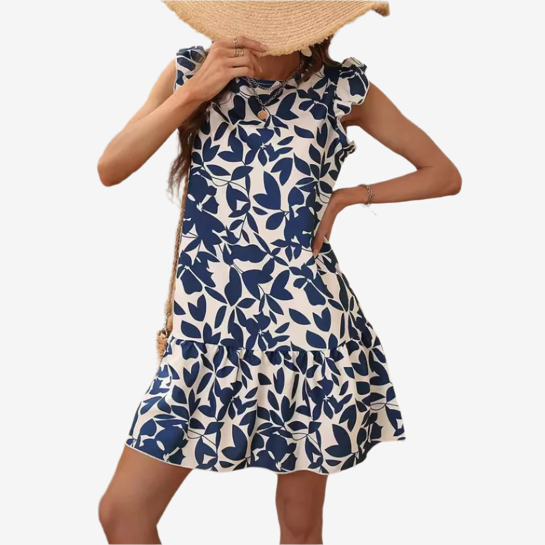 Violette™ Robe Feuilles Fraîches