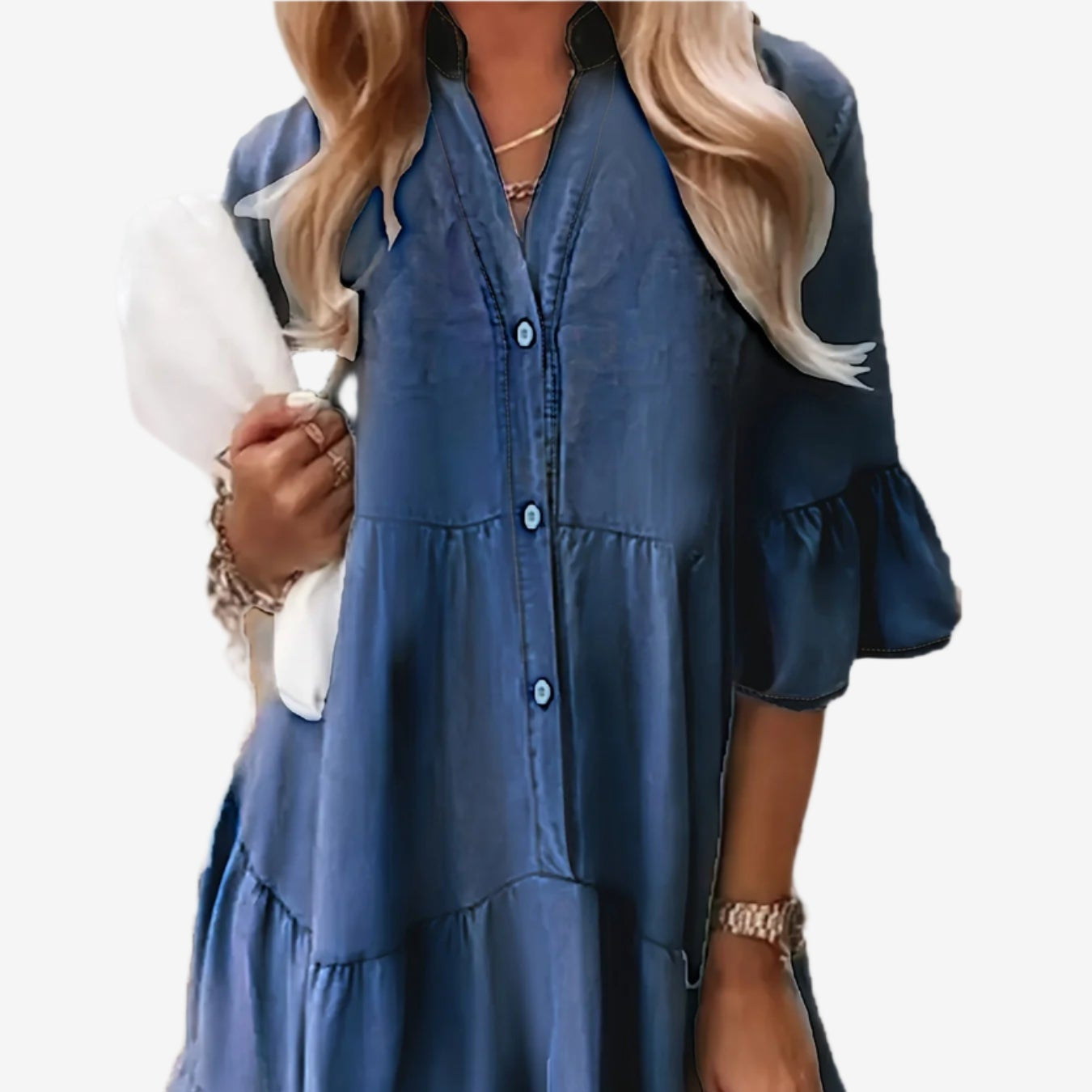 Violette™ Tunique Bleue