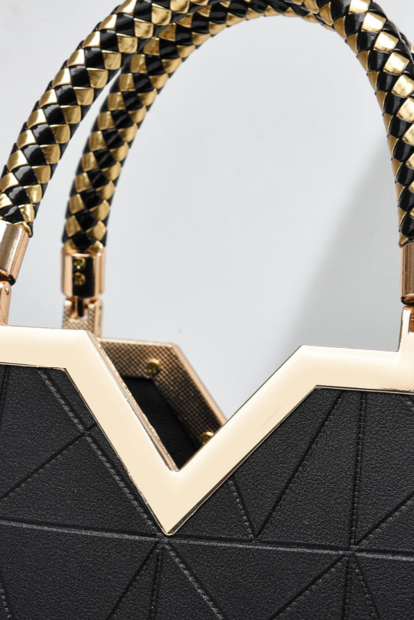 Violette™ Sac à bandoulière avec motif géométrique