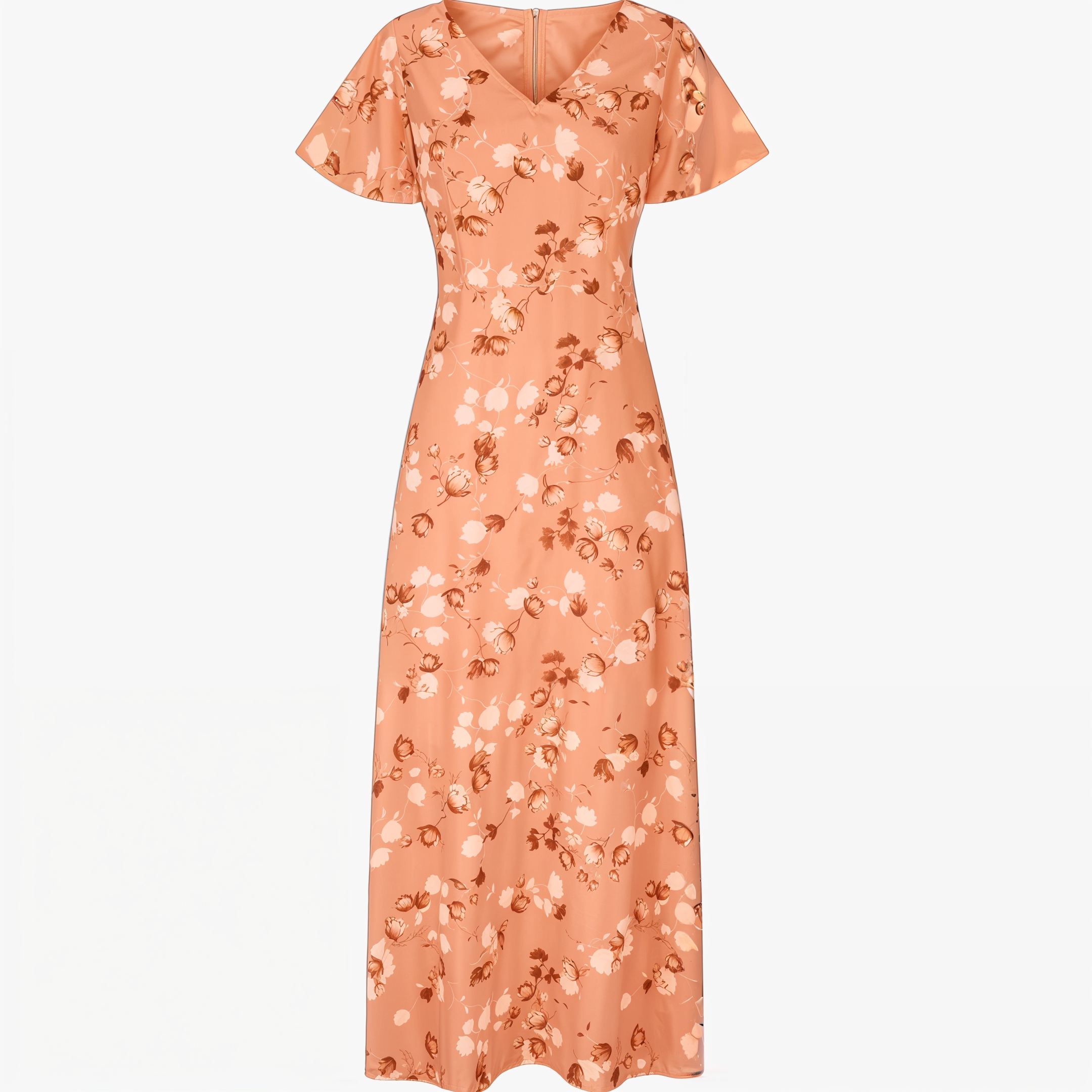 Violette™ Midi Fluide Col V