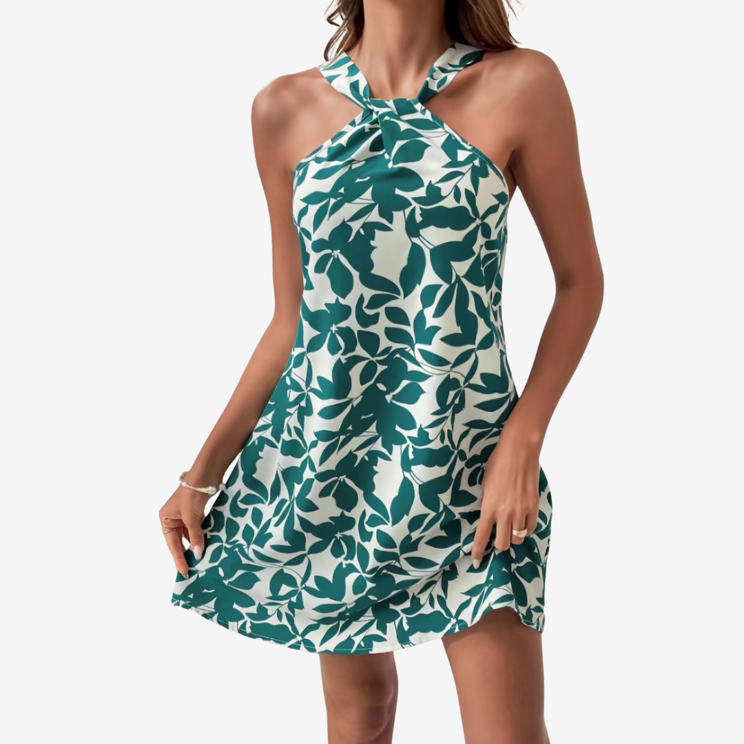 Violette™ Robe Feuille Mini & Chic