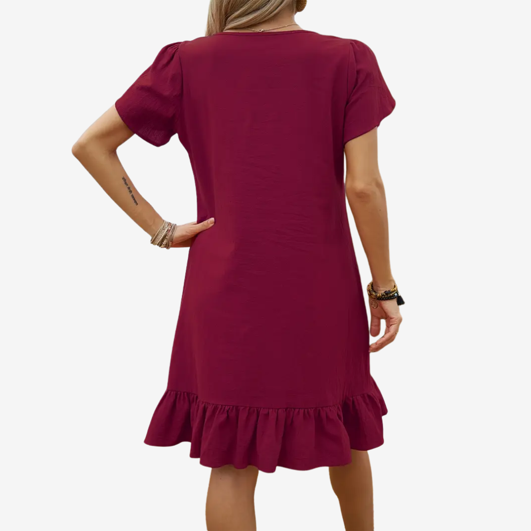 Violette™ Midi à Volants