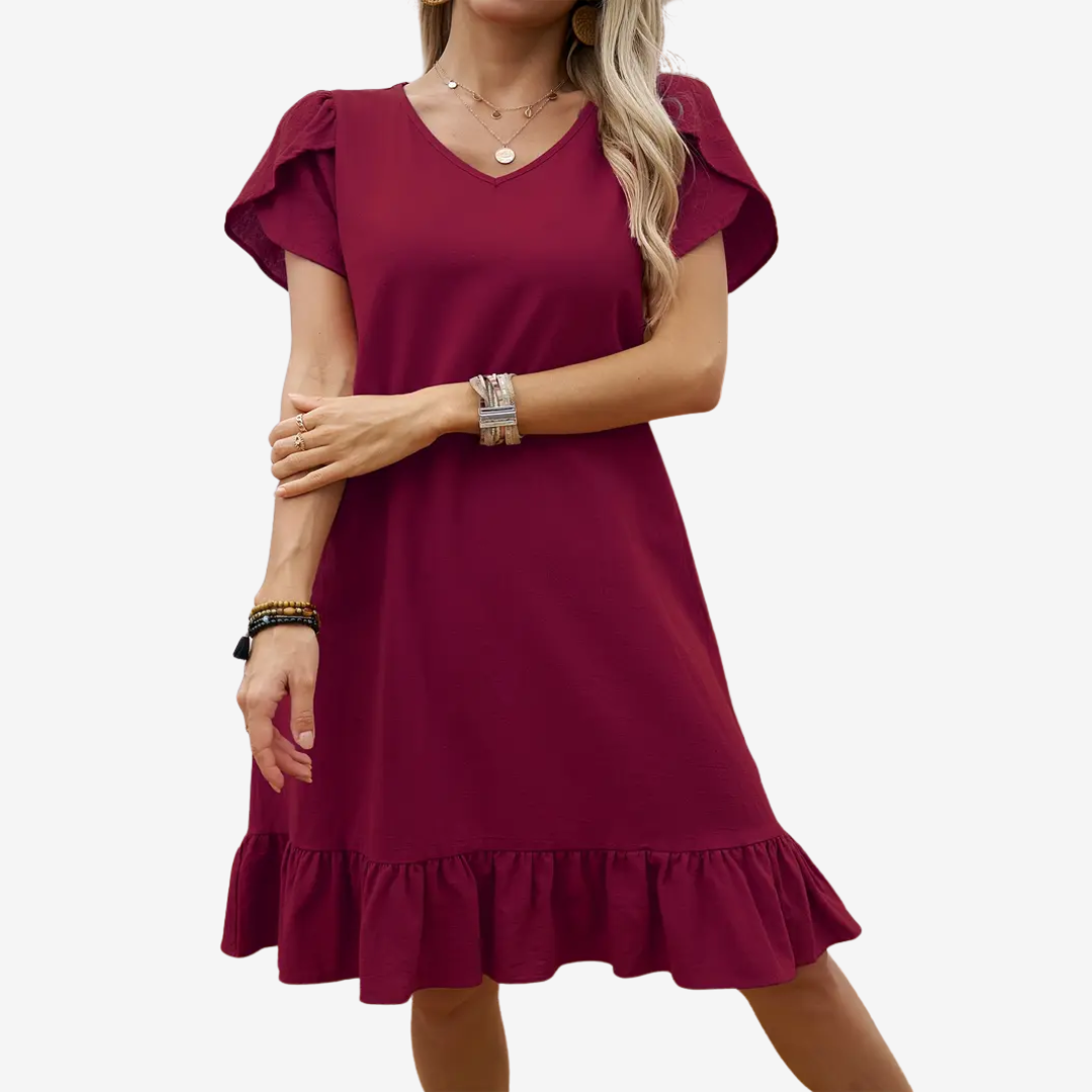 Violette™ Midi à Volants