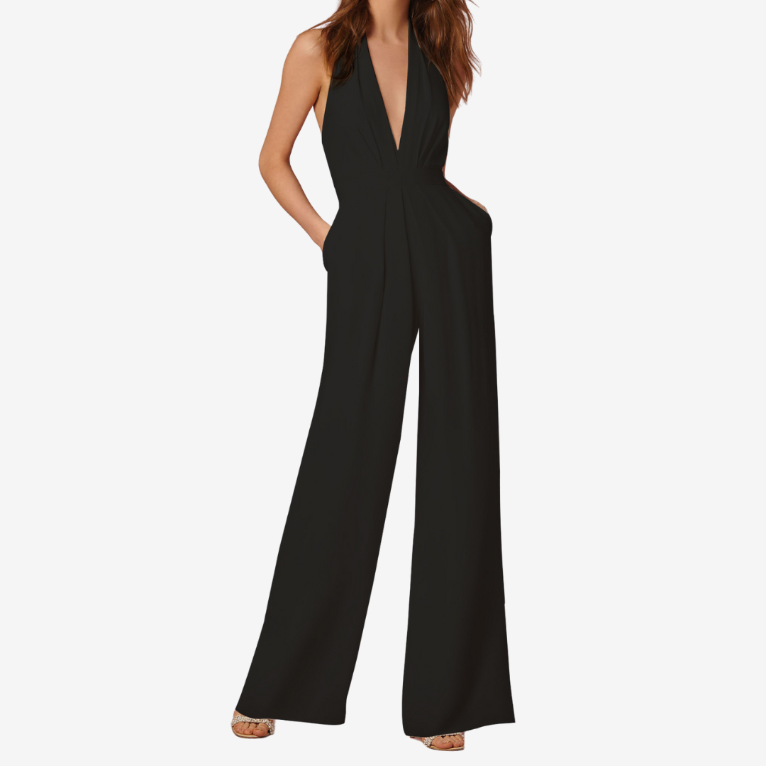 Violette™ Combinaison À Jambes Larges