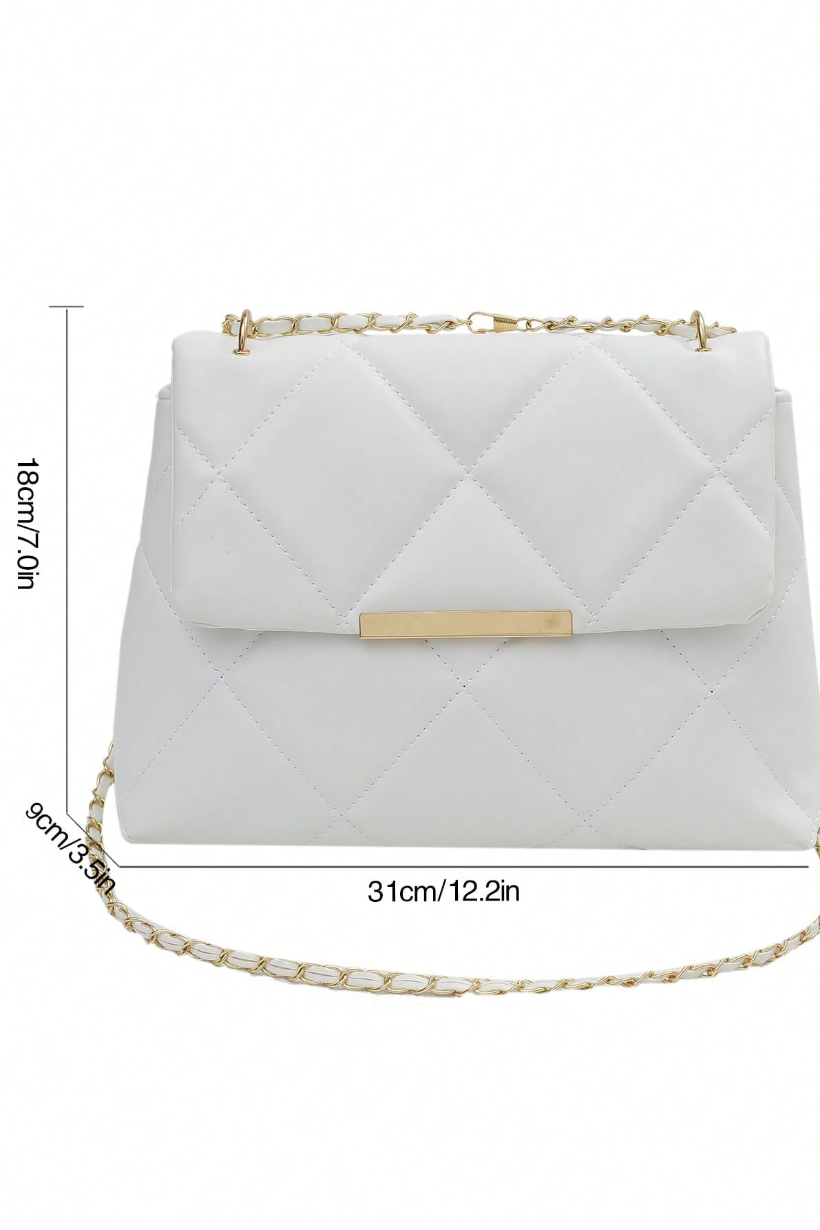 Violette™  Sac à main à carreaux avec rabat pour femme