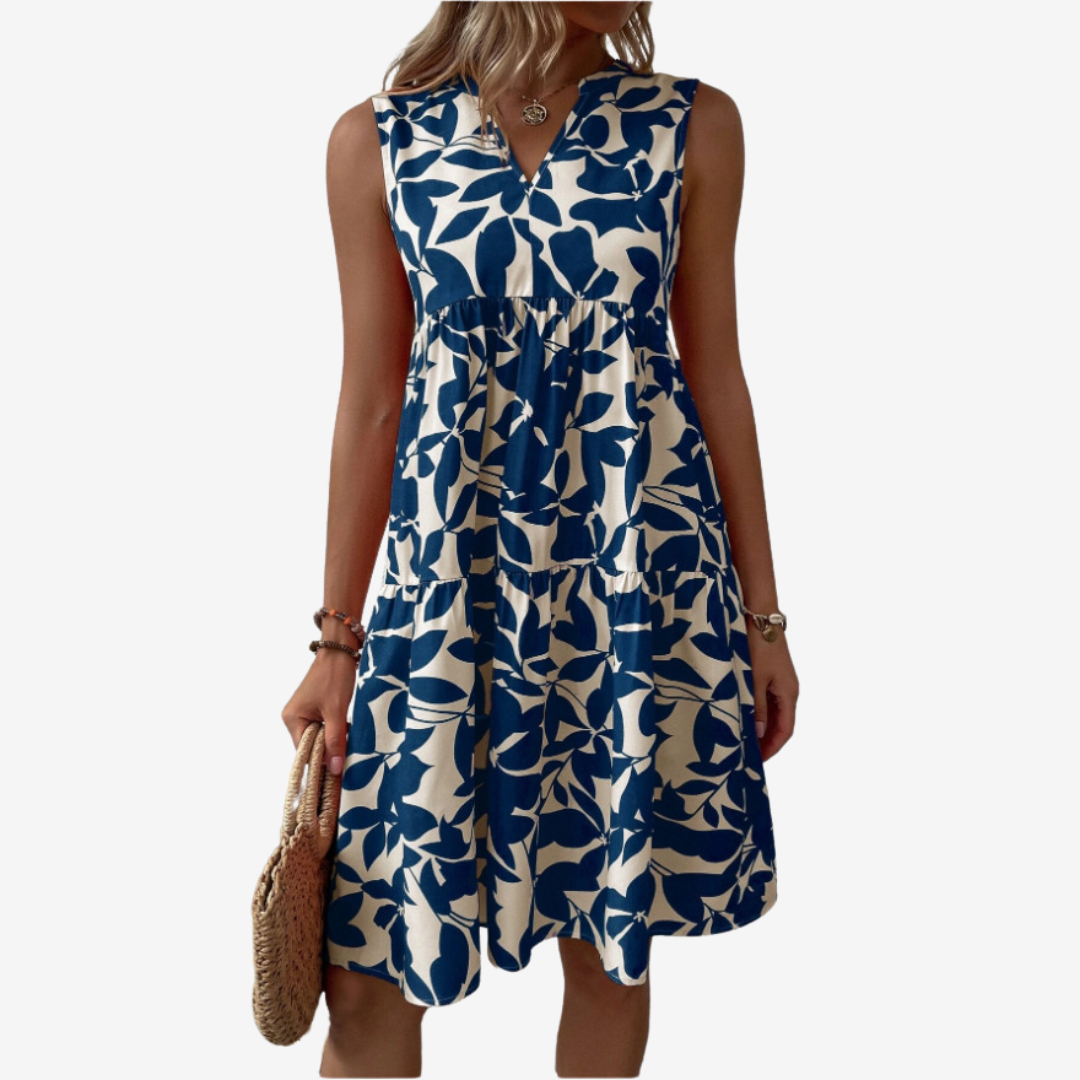 Violette™ Midi à Motifs Feuillus