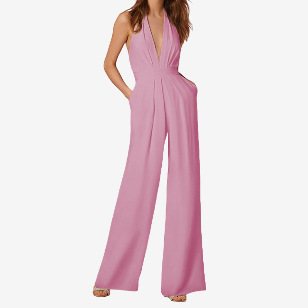 Violette™ Combinaison À Jambes Larges