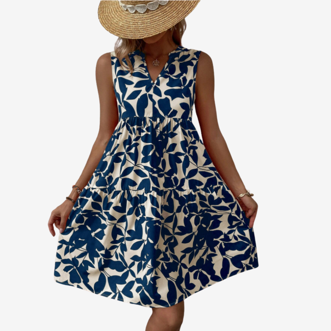 Violette™ Midi à Motifs Feuillus