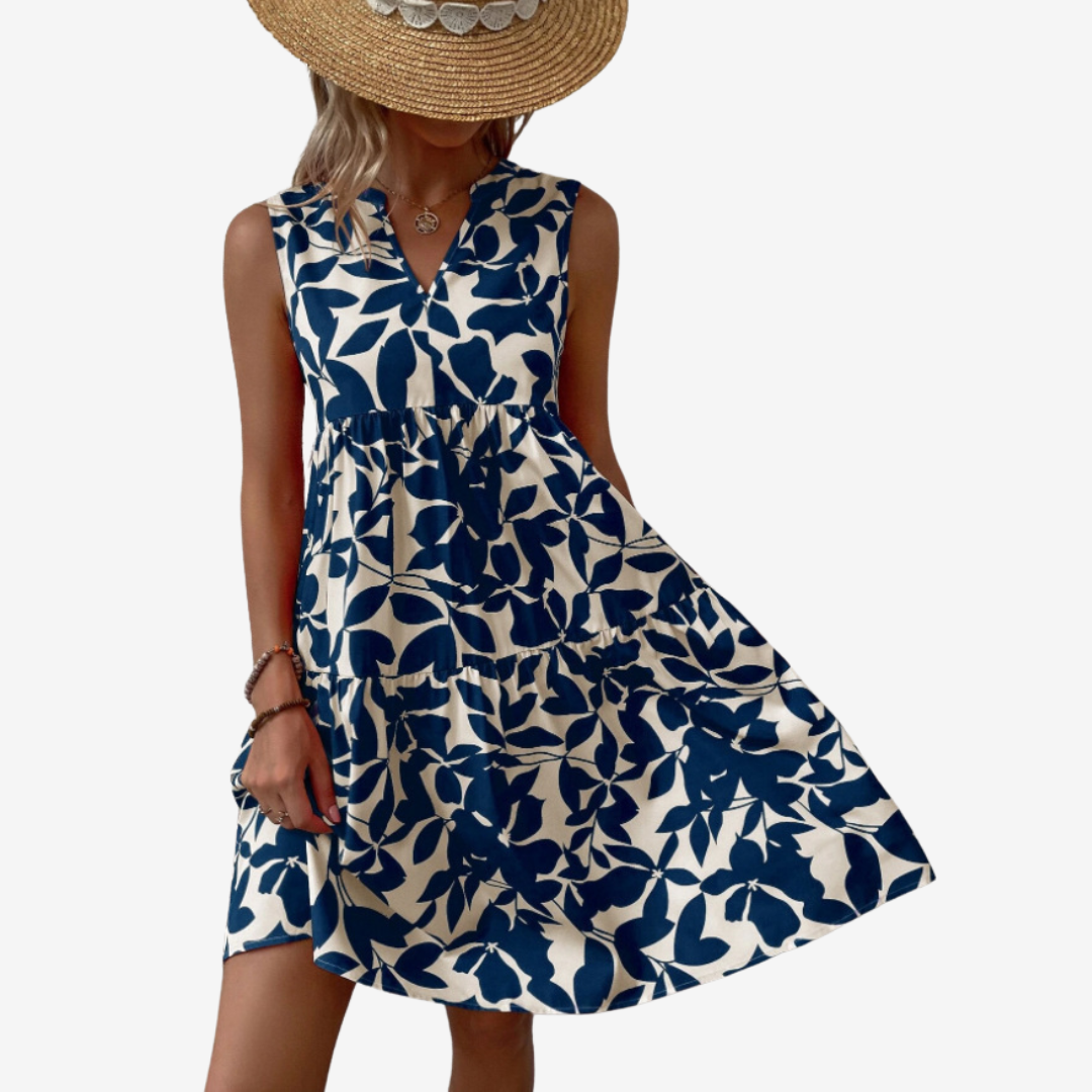 Violette™ Midi à Motifs Feuillus