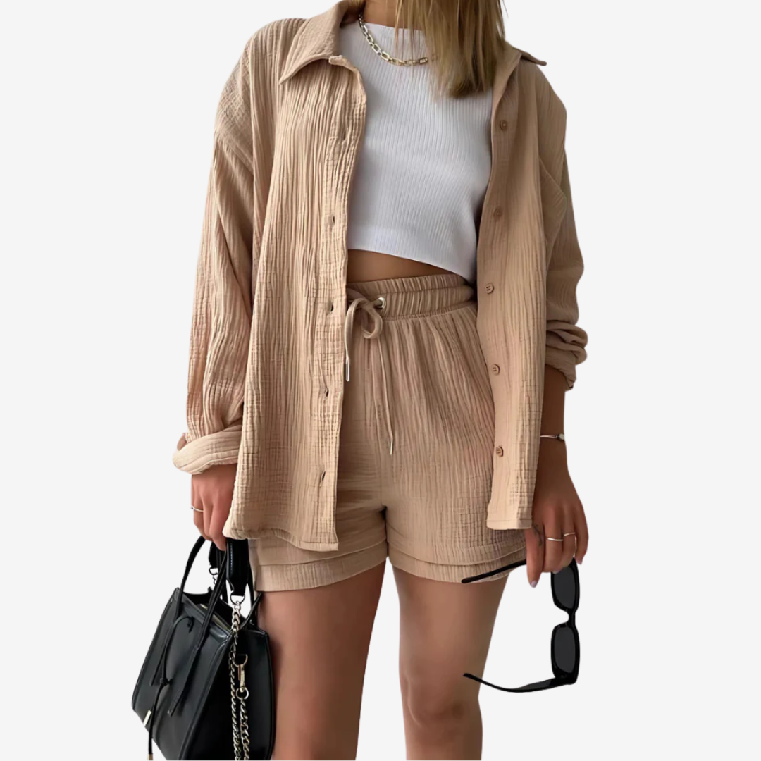 Violette™ Ensemble Léger Décontracté