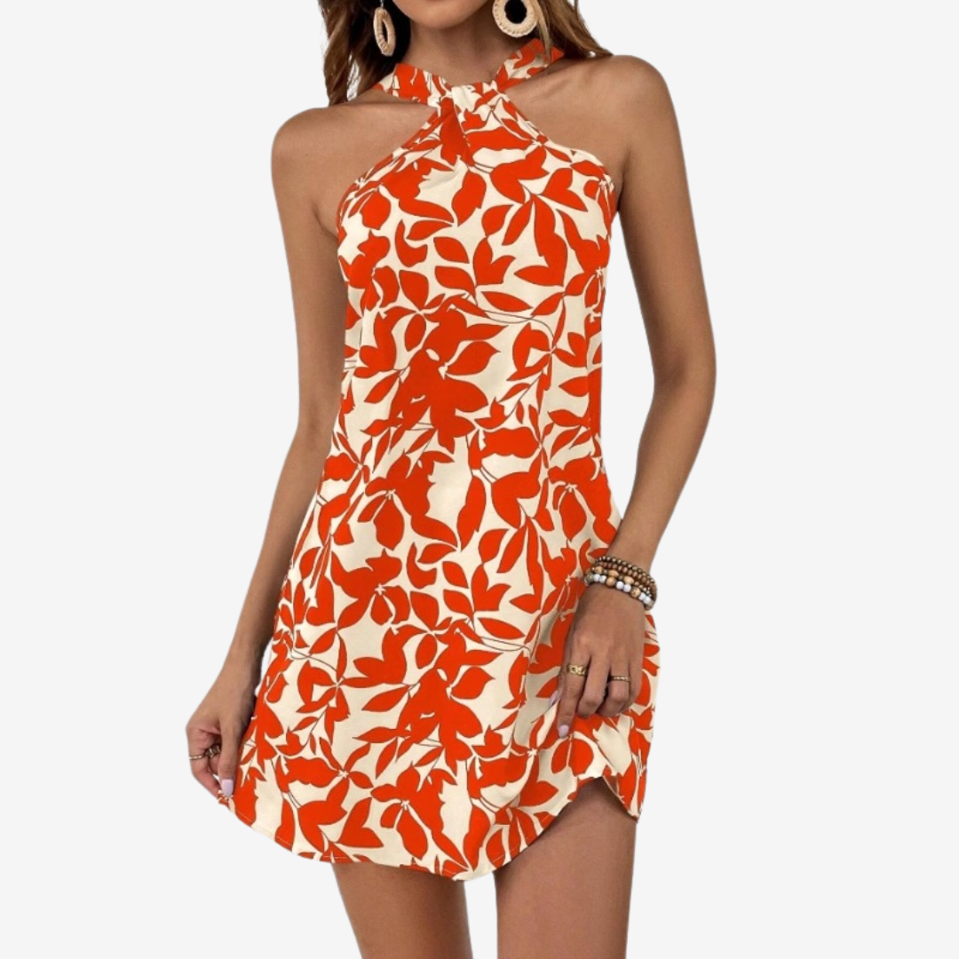 Violette™ Robe Feuille Mini & Chic