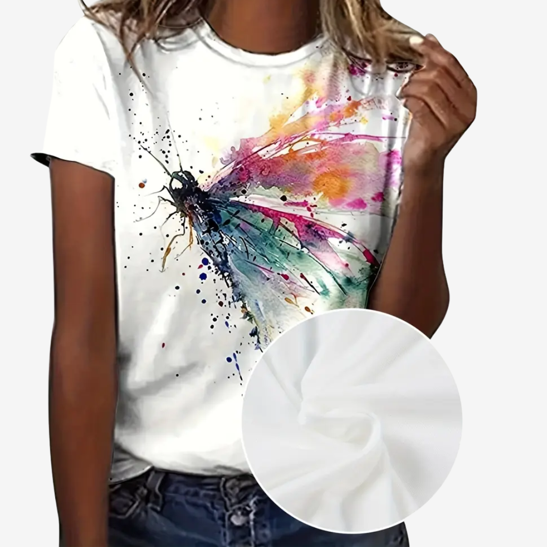 Violette™ T-shirt d’Aquarelle