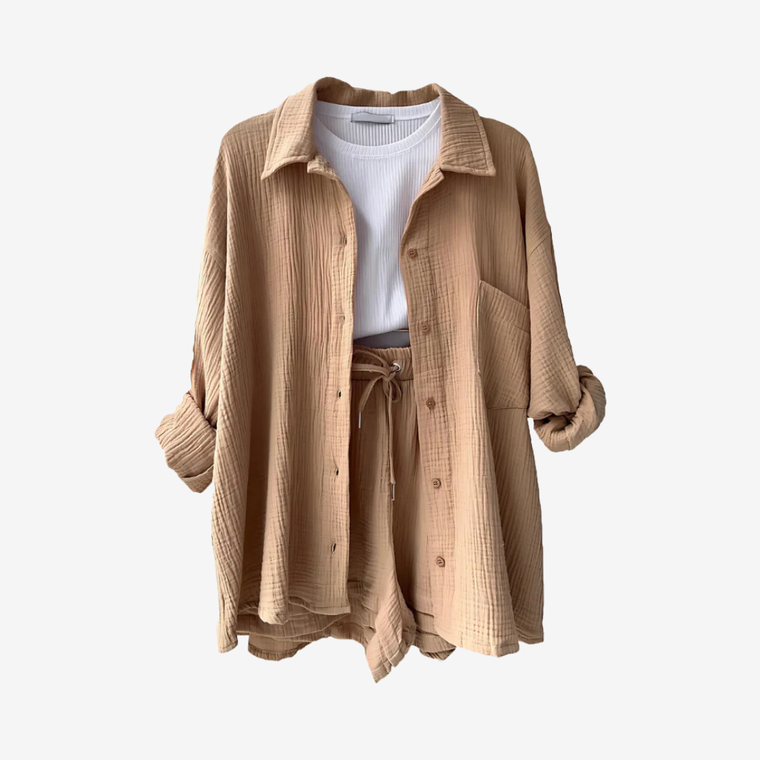 Violette™ Ensemble Léger Décontracté