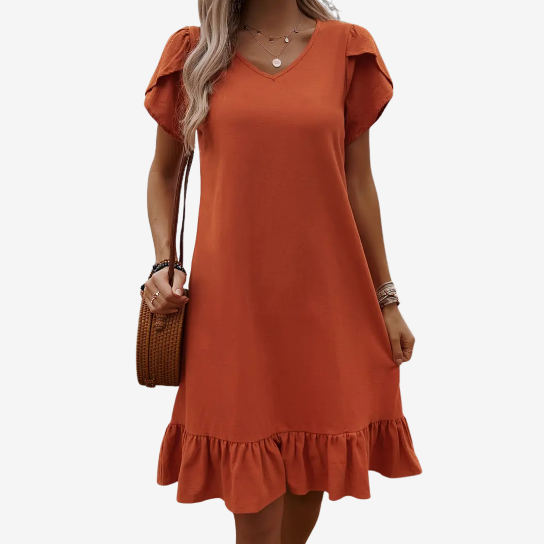 Violette™ Midi à Volants