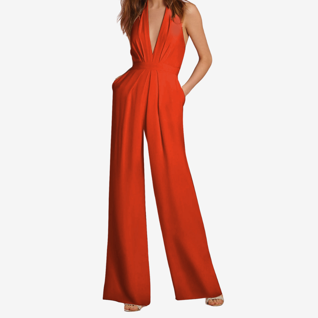 Violette™ Combinaison À Jambes Larges