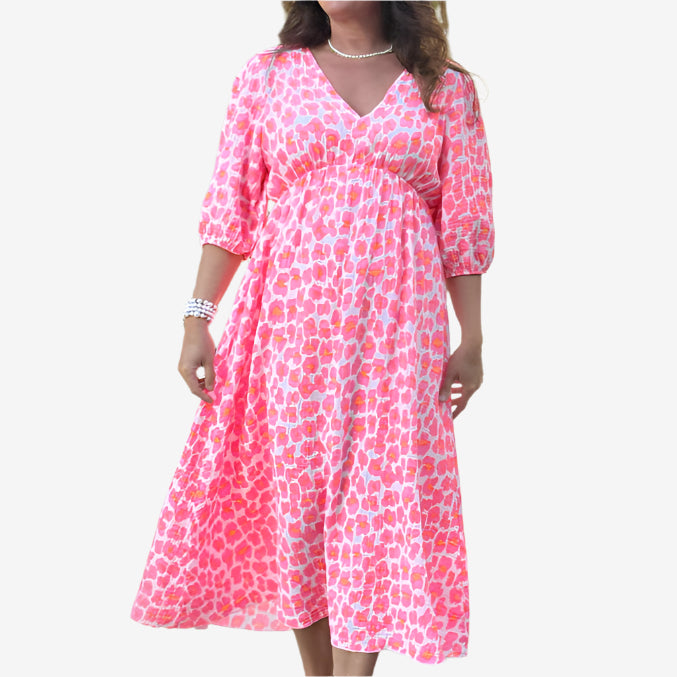 Violette™ Robe Léopard