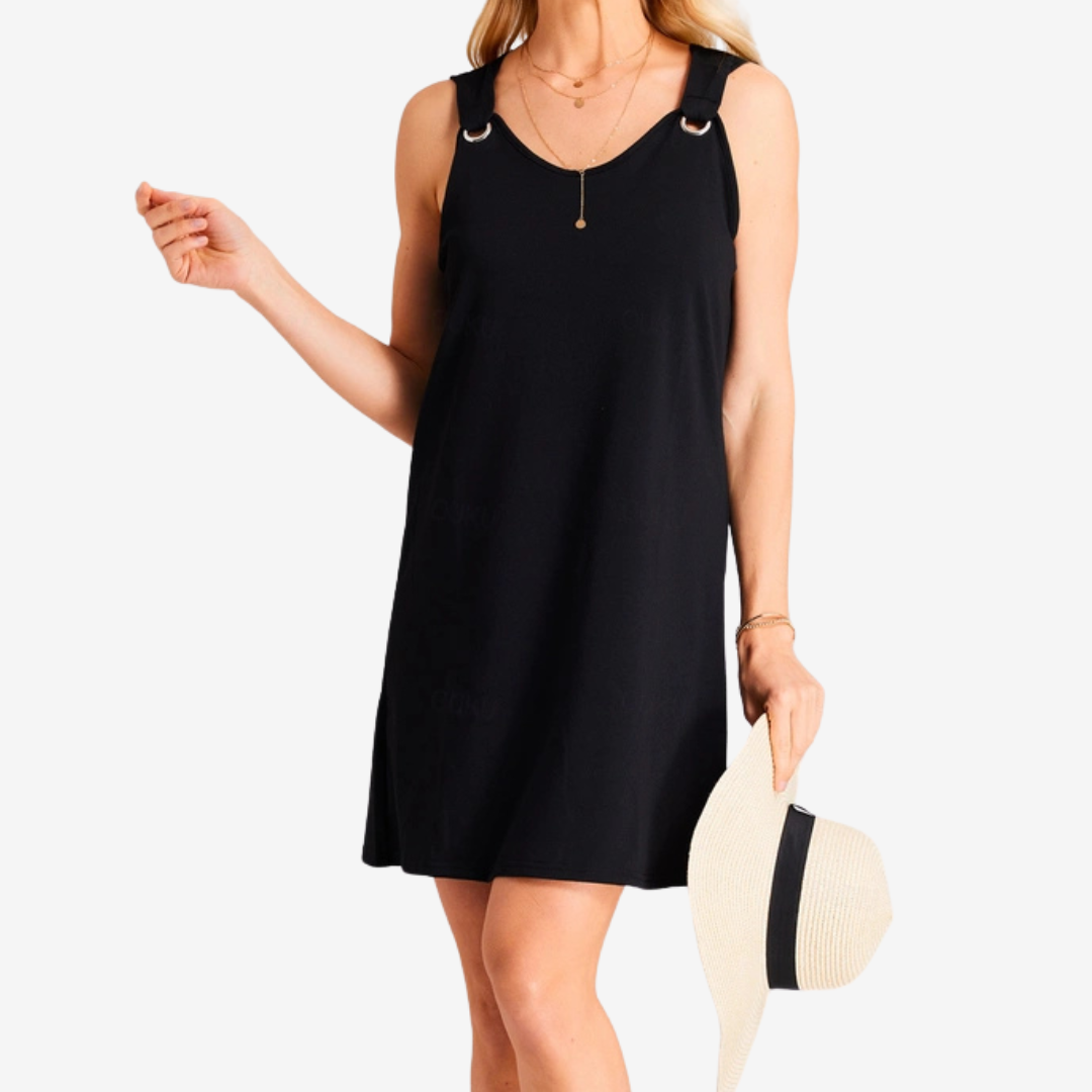 Violette™ Robe Détails Métal