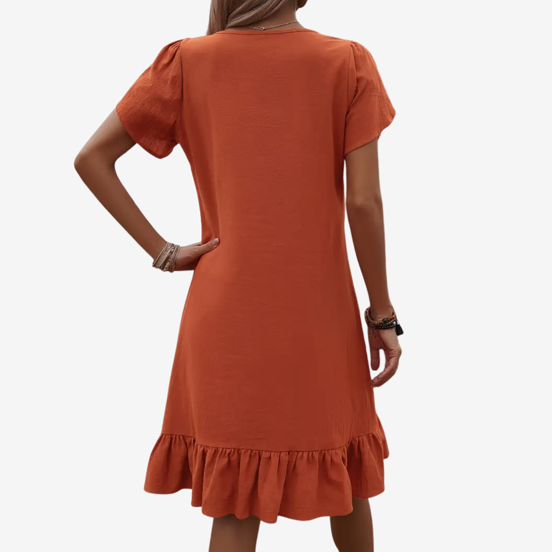 Violette™ Midi à Volants