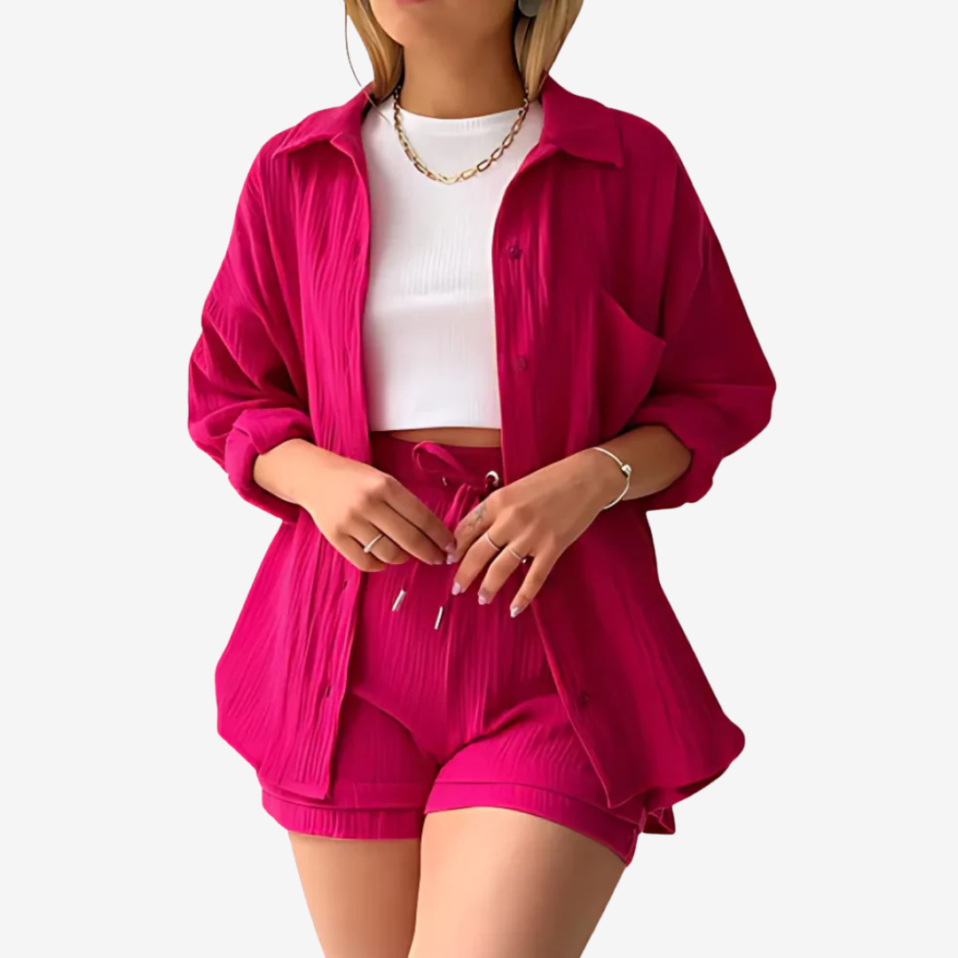 Violette™ Ensemble Léger Décontracté