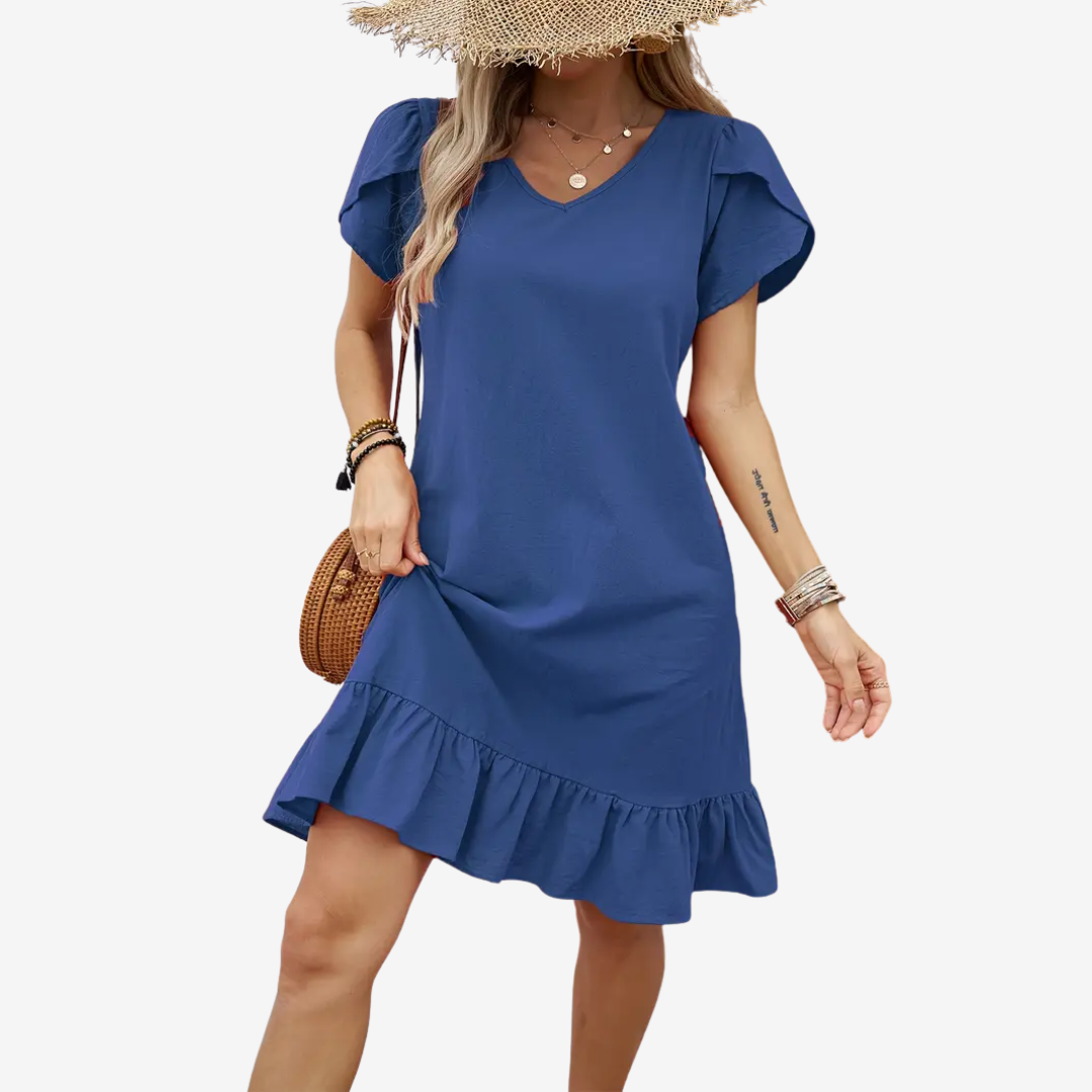 Violette™ Midi à Volants