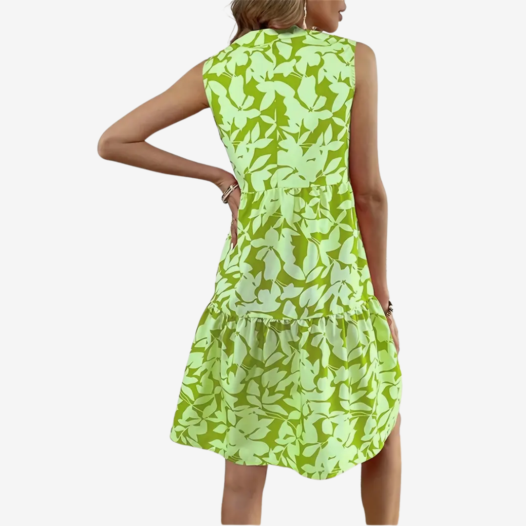 Violette™ Midi Évasée Fleurie