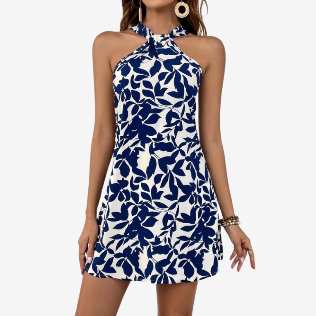 Violette™ Robe Feuille Mini & Chic