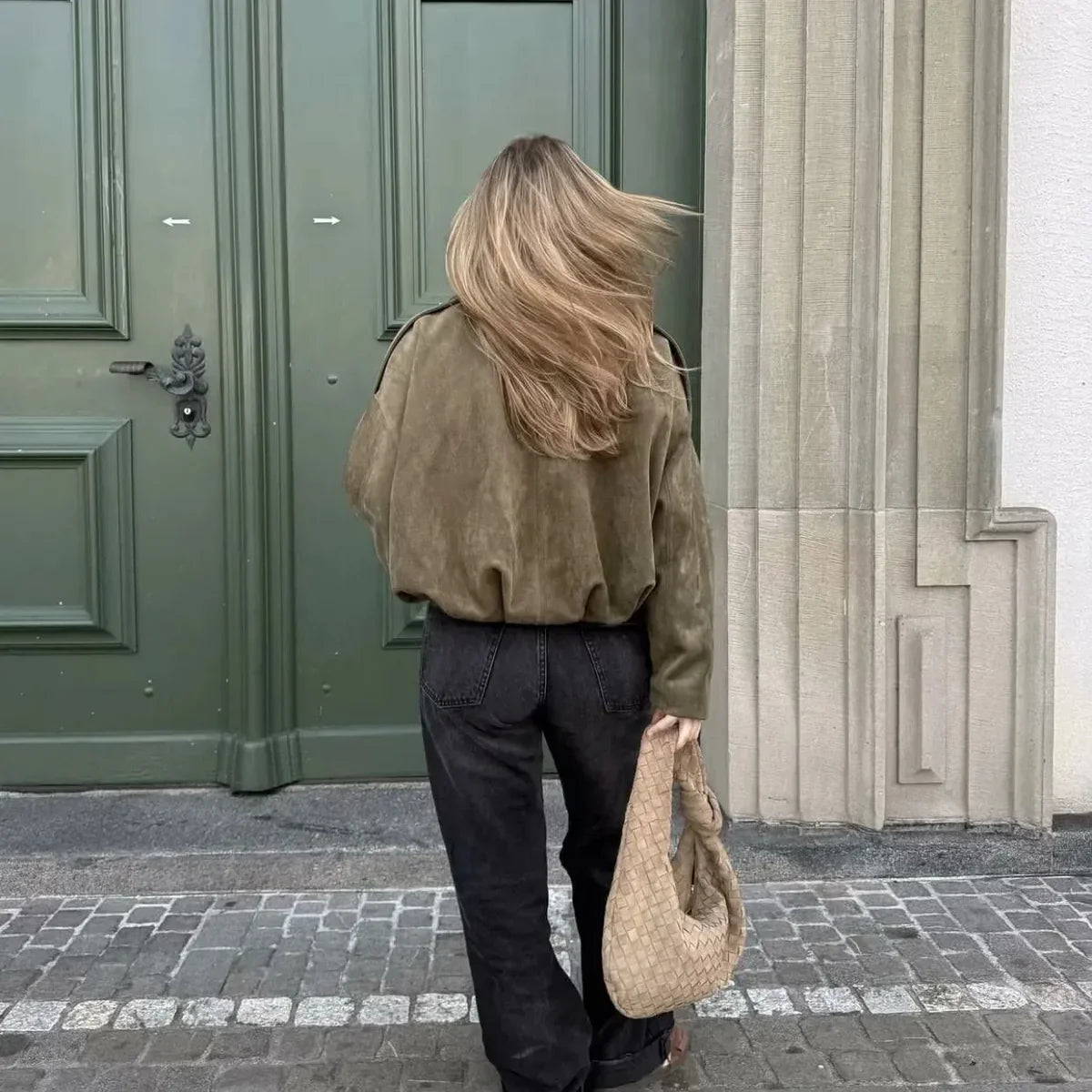 Amelie™  | Veste courte en cuir