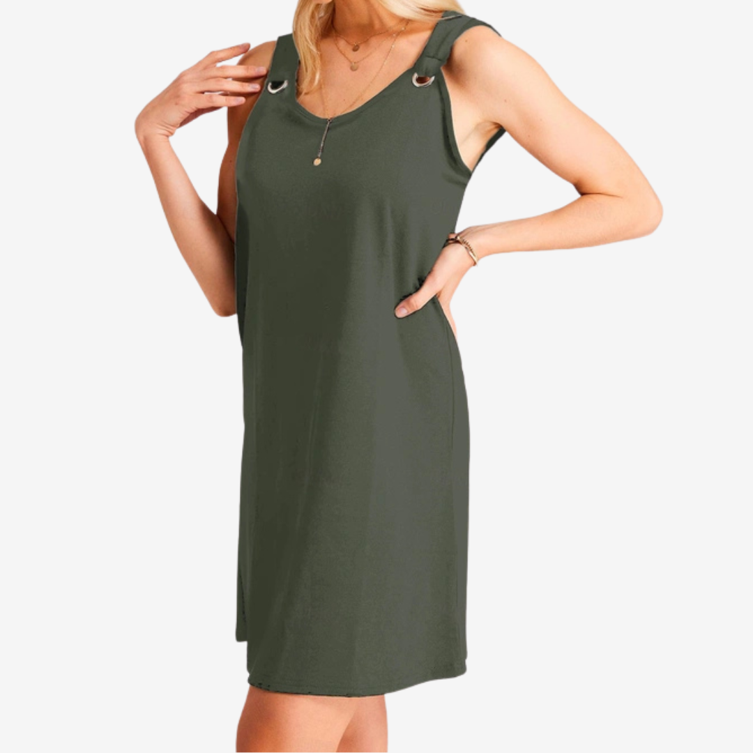 Violette™ Robe Détails Métal