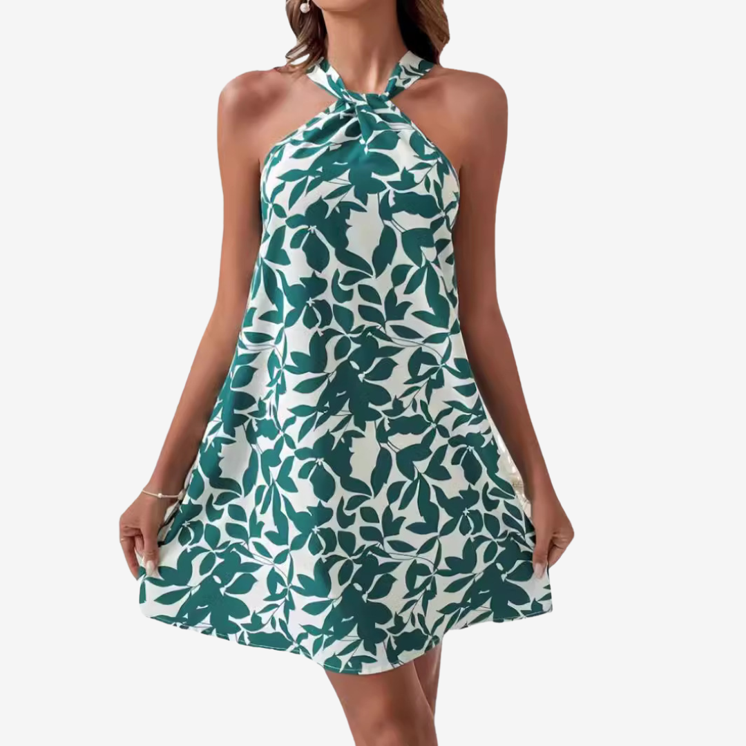 Violette™ Robe Feuille Mini & Chic