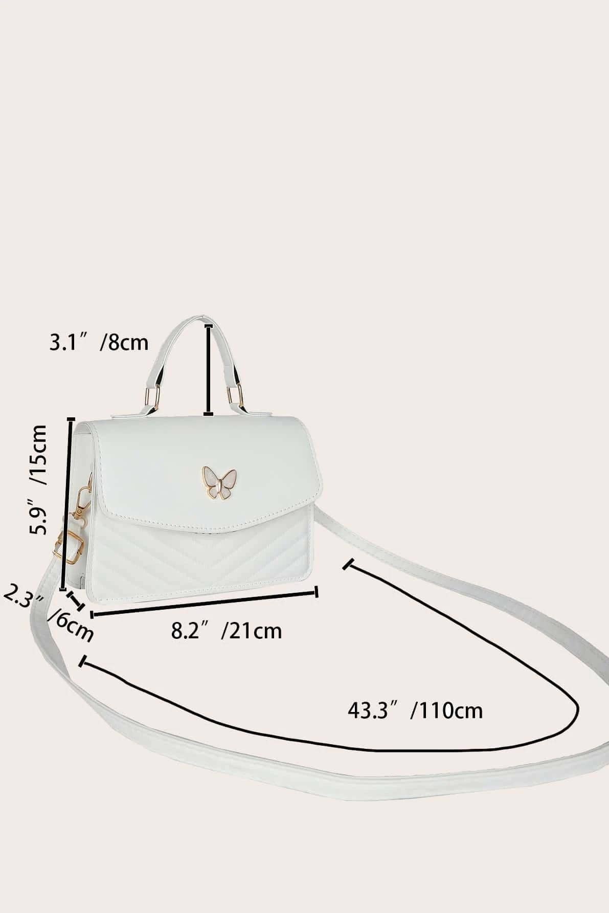 Violette™ Petit sac à motif papillons