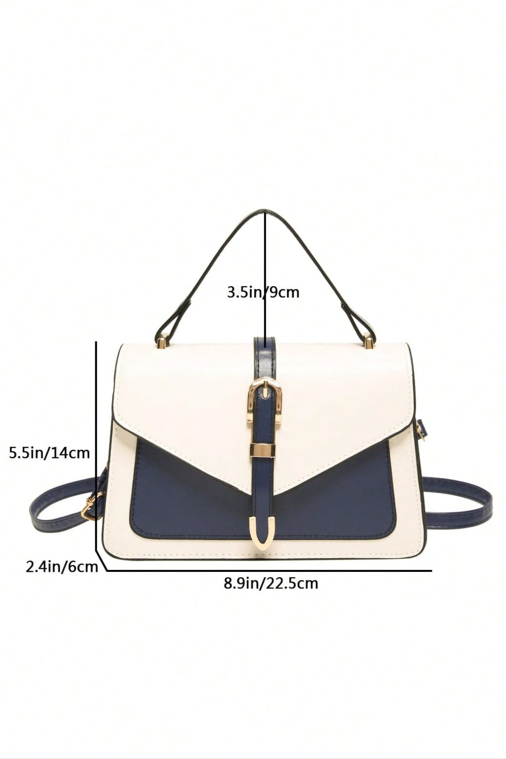 Violette™  Sac à bandoulière avec fermeture à boucle