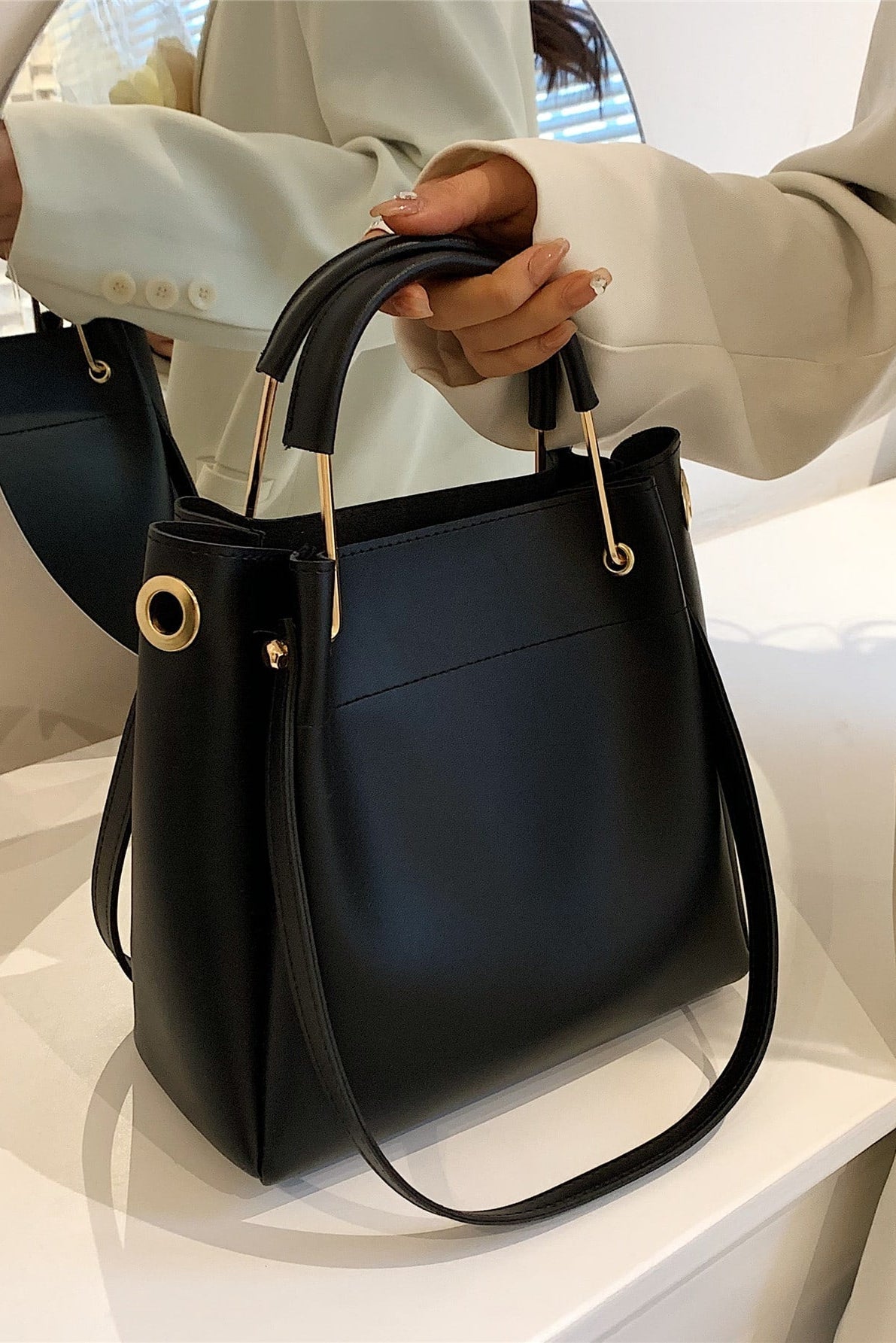 Violette™  Grande sacoche élégante pour femme