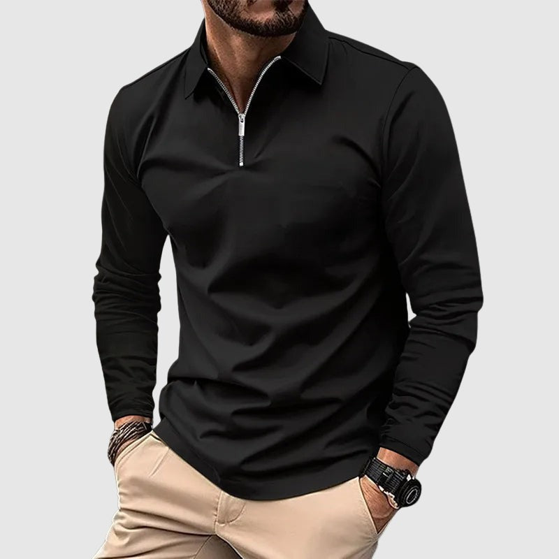 Polo zippée Titan