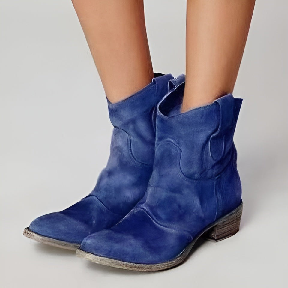 Bottines en daim intemporelles