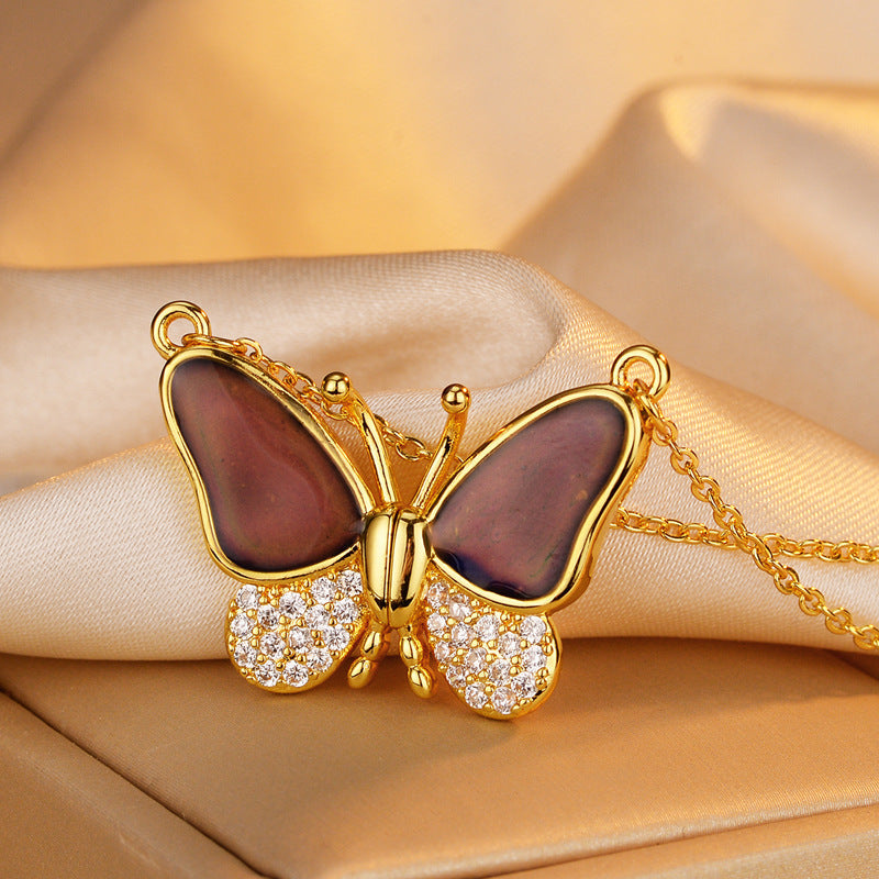 Violette™ Collier Papillon