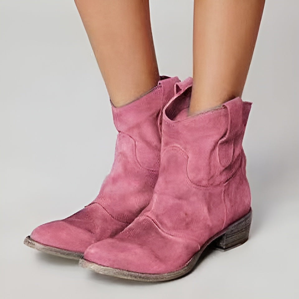 Bottines en daim intemporelles