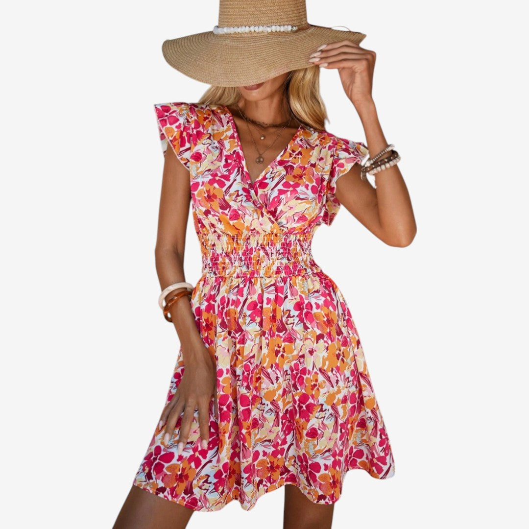 Violette™ Robe Évasée Fleurie