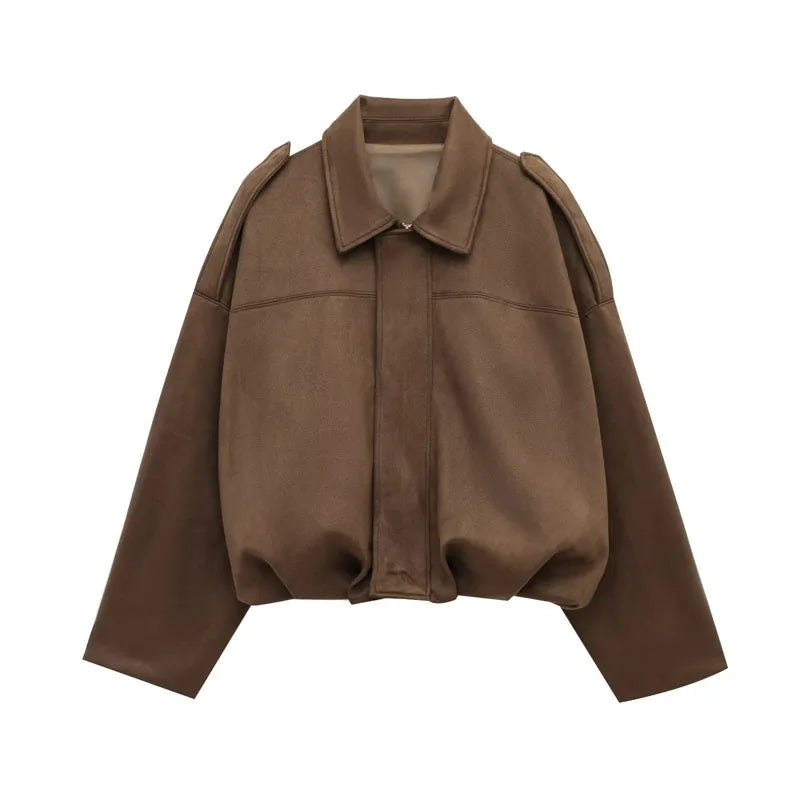 Amelie™  | Veste courte en cuir