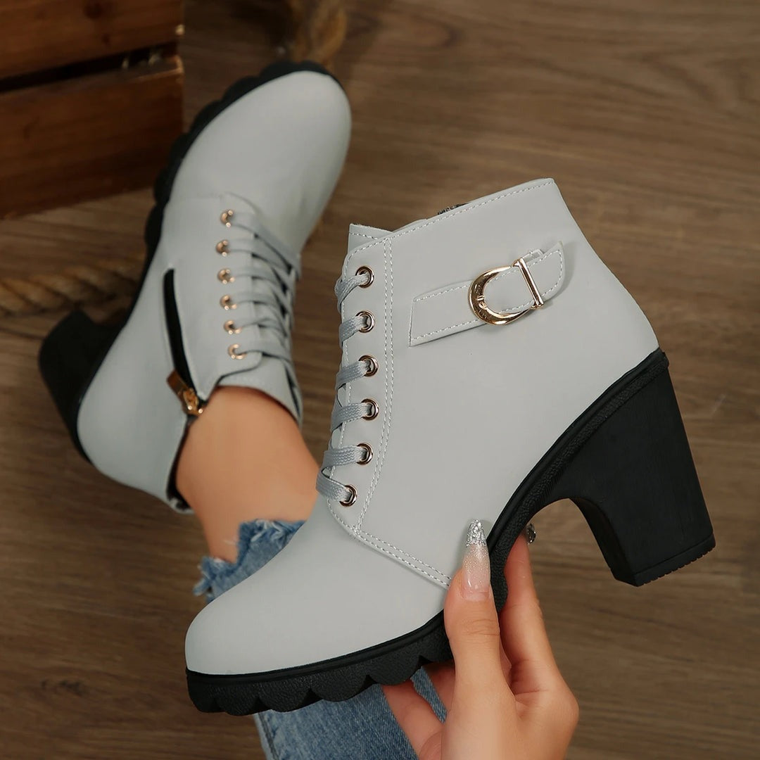 Bottines Monte-Claire à lacets